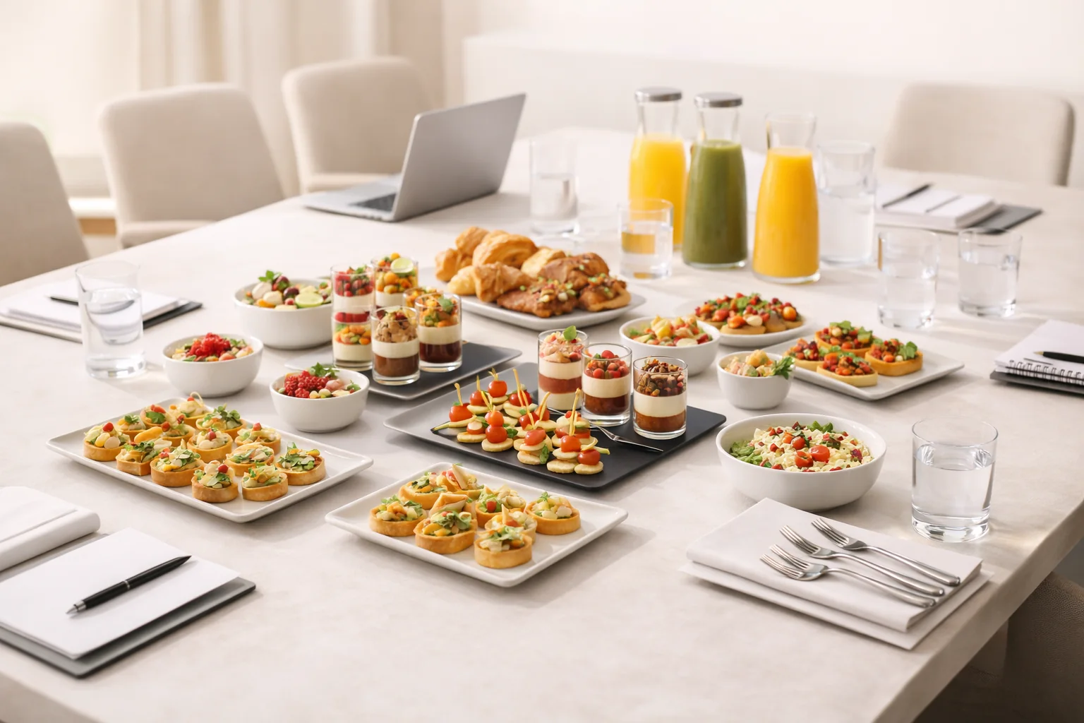 Catering premium na spotkanie zarządu